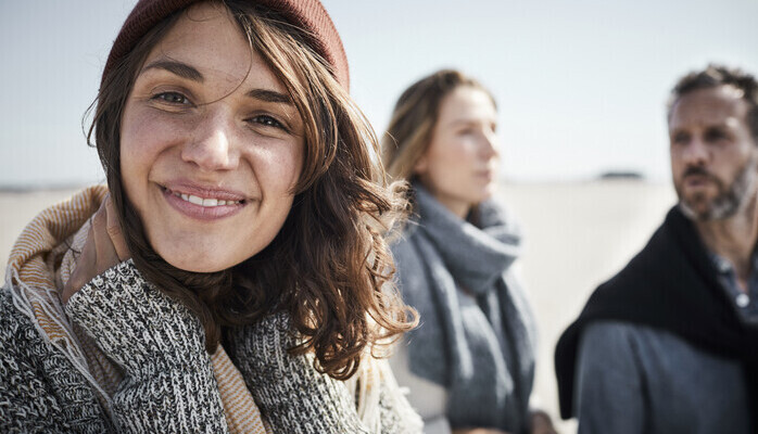 Medverkande till reklamfilm för apotek 