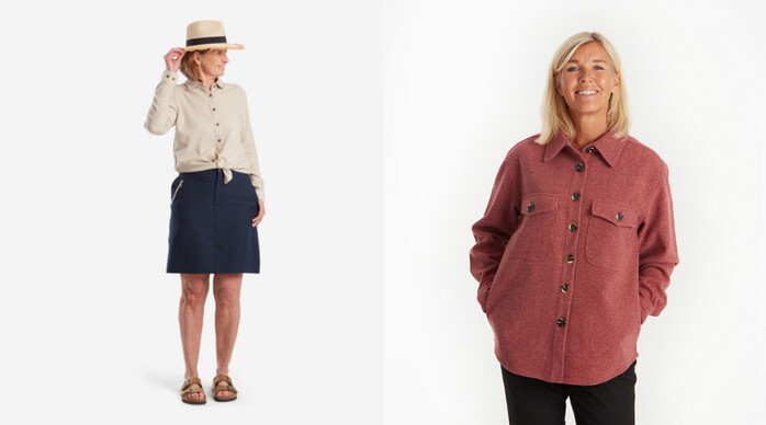 Dammodell strl M/38 sökes till studiofotografering för friluftskläder