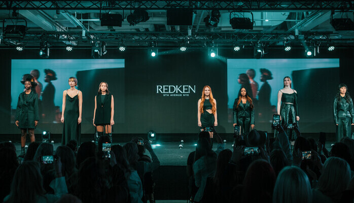 Hrmodell till Event med Redken/L'Oral