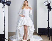 Sökes modell till brudsklänningar modefotografering