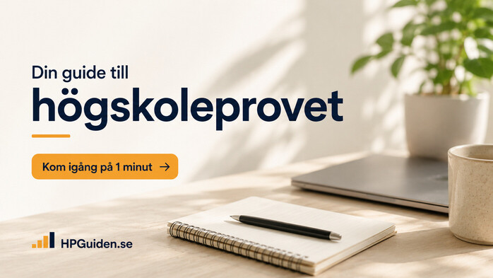 REKLAM - Din guide till högskoleprovet 