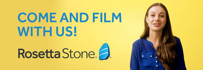 People wanted for advertising film representing language courses Dutch