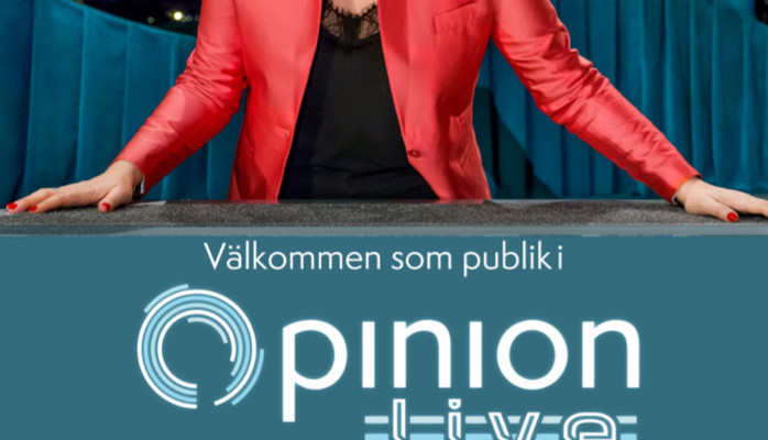 Publik till Opinion Live p Svt