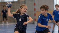 Gutt og jente 8–9 år til reklamefilm – Håndball