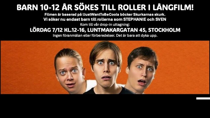 Barn skes till lngfilmen Skurkarnas skurk!