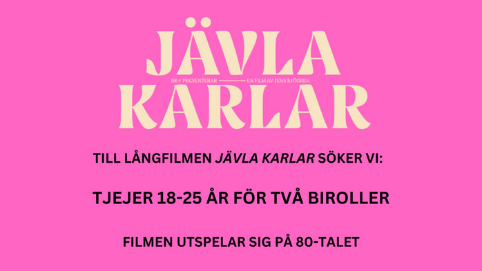 Tjejer 18-25 r skes till Jvla Karlar 