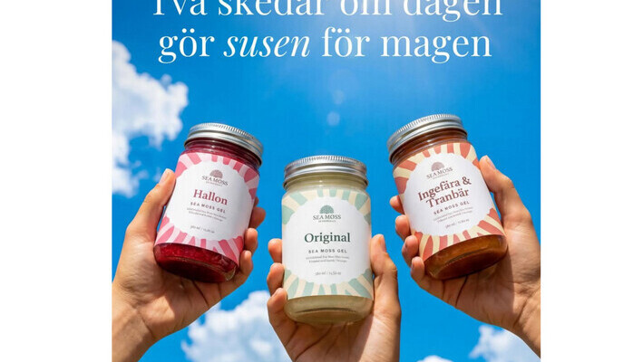 Kvinnor 30–65 sökes: testa vår Sea Moss Gel hemma och dela din ärliga upplevelse