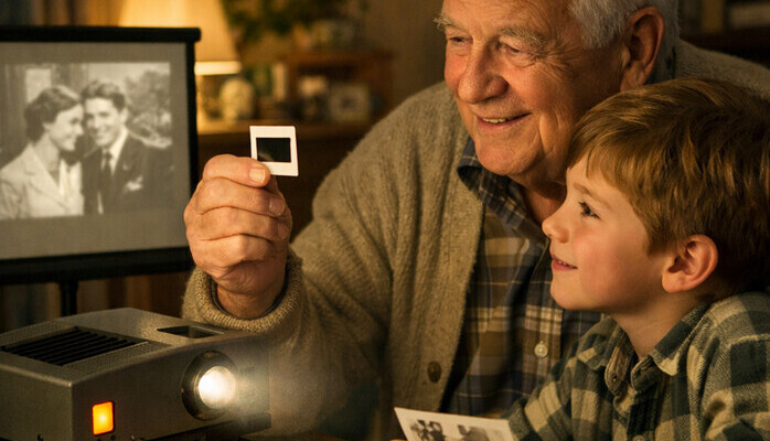 Manlig skådespelare (75-85 år) och pojke (8-9 år) sökes till reklaminspelning