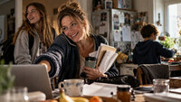 Kvinne 40–50 år som mamma i reklamefilm – 10 000 kr