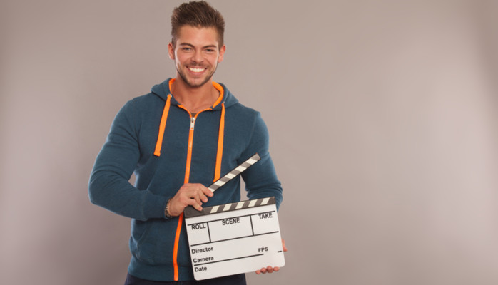 * 23 r, mann med dialekt skes til opplringsfilm