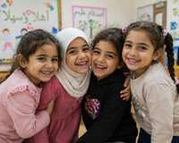 Arabisktalende jenter 5-10 år