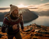 Barsk mann til actionfylt reklamefilm Barsk mann til actionfylt reklamefilm