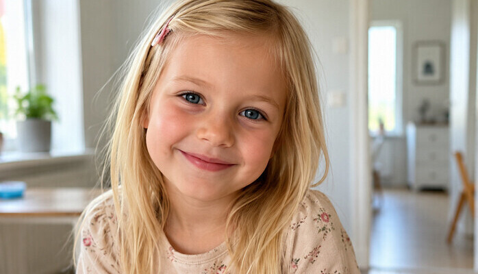Blond jente 5-6 år til ny TV-serie!