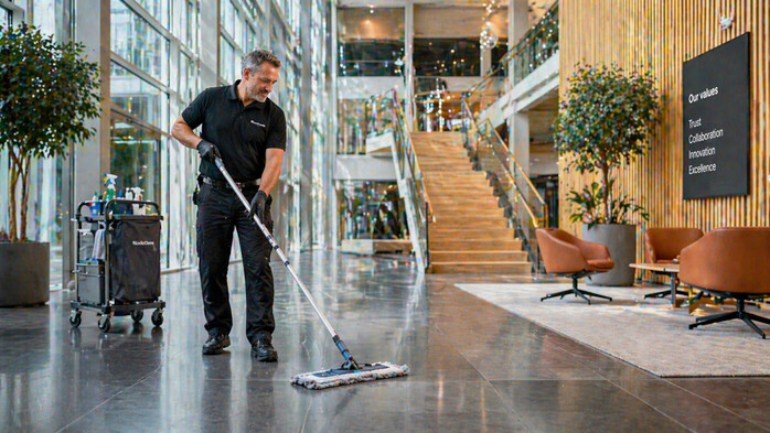 Cleaner - mann til opptak av reklamefilm onsdag 22. april!