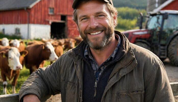 Ekte bonde - mann 35-60 år IRL til gøyal reklamefilm for en norsk matkjede!