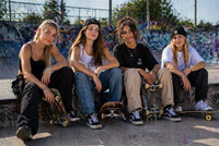 Kule jenter 11–15 år som kan skate til kortfilm