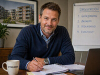 Styreformann. MANN (40 åra) “Typisk borettslag fyr”.