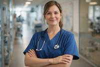 Kvinnelig sykepleier eller helsefagarbeider, 25–35 år