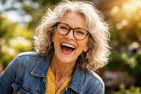 Women over 65 who speaks fluent English