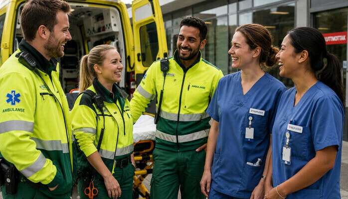 Ambulansepersonell og sykepleiere til ny TV-serie på NRK
