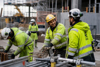 Arbeidere 20-50 år på en byggeplass i morgen!