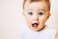 Bebisar 0-5 mnader till fotografering