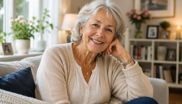Bestemor 68-78 år til informasjonsfilm