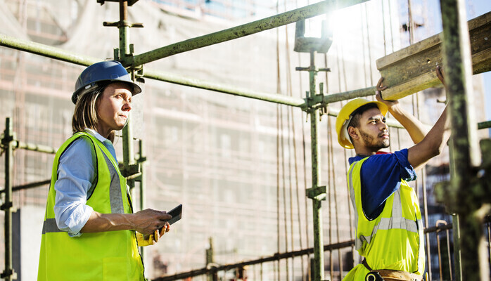 Byggarbetare sökes till reklamfilm