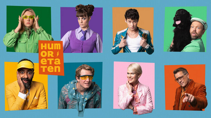 12 Mars: Statister for Live-sending av Humoretaten