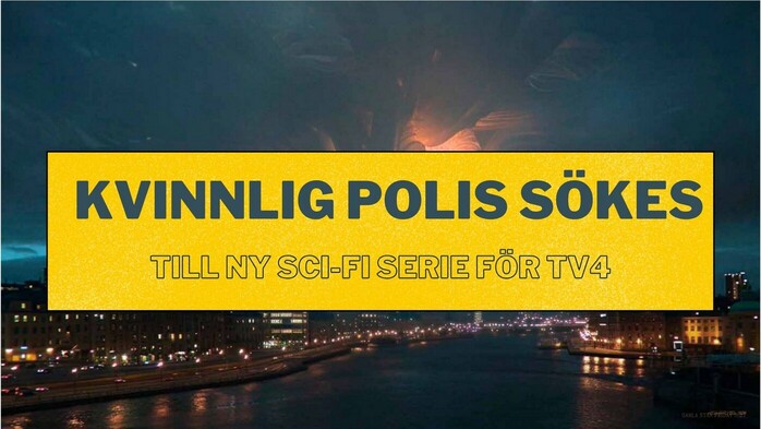 Kvinna skes till ny sci-fi serie fr Tv4