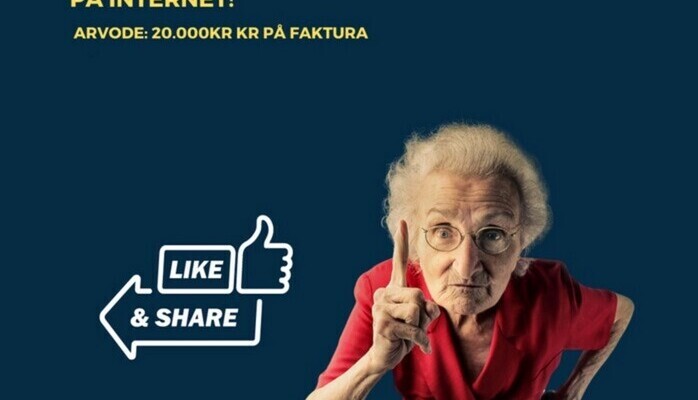 Kvinnor 75+ skes till reklamfilm fr marknadsplats p internet!