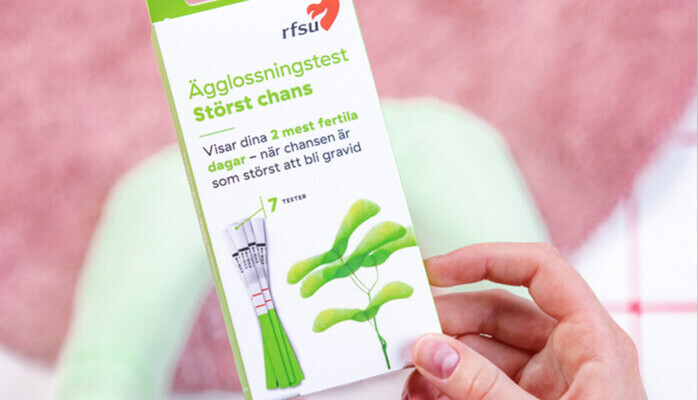 Stillbild för RFSU - produkter (handmodell)