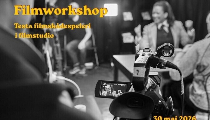 Filmworkshop - Testa filmskådespeleri i filmstudio