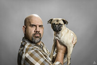 Flanr med hund skes
