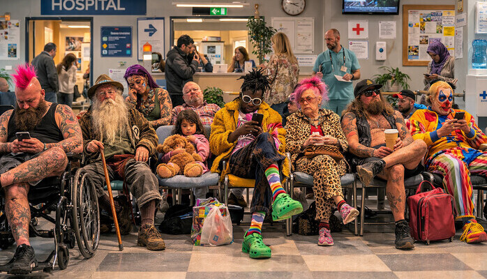 Folk med utseendemessig særpreg til Legevakta!