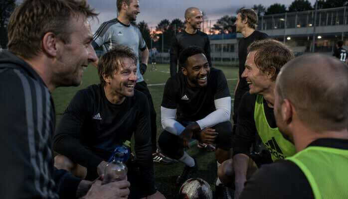 Fotballgjeng menn ca. 25–45 år 