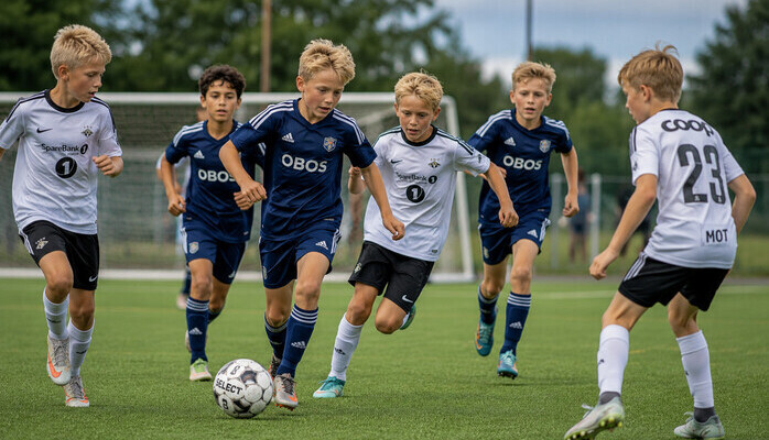 Fotballgutter i alder 10-12 år
