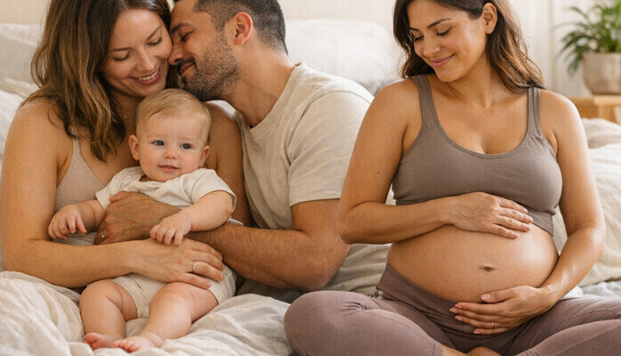 Gravid kvinna & postpartumfamilj sökes till stillbildskampanj