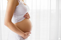 Gravid kvinna med partner