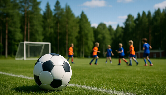 (Kort varsel) Barn som spelar fotboll skes till inspelning nu p fredag