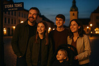Kort varsel! Sker familj med barn i Halmstad