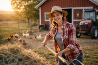 Kvinnelig bonde 25-50 år til reklamefilm