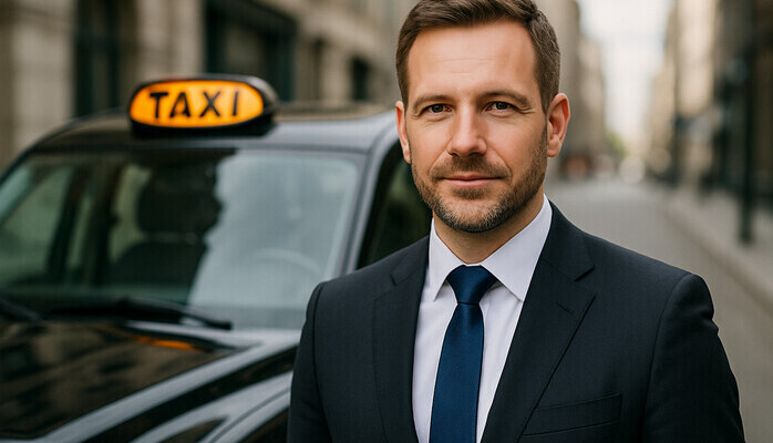 Manlig modell skes  Resenr fr fotografering med Nordens strsta taxibolag