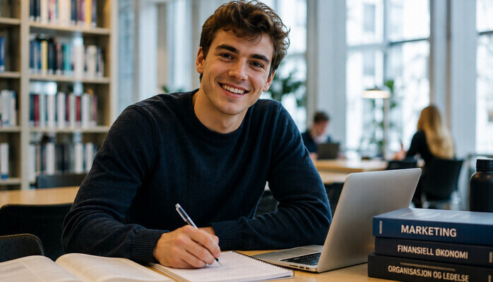 Mannlig student 20-26 år til informasjonsfilm