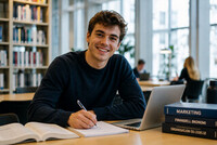 Mannlig student 20-26 år til informasjonsfilm