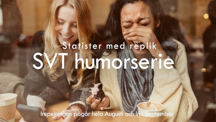 Statister med replik till SVT humorserie