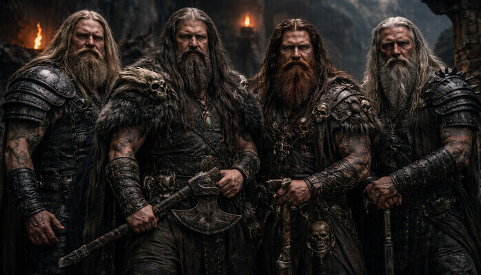 Menn 25-60 år historisk fantasy-kortfilm