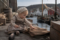 1-år gammel jente til periodefilm