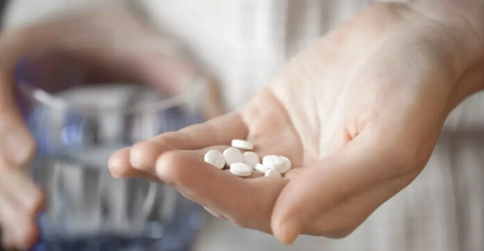 Model for supplement brand 