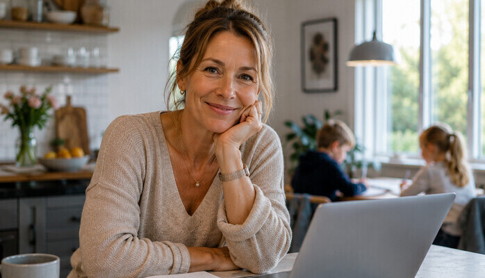 Mor 44-55 år til informasjonsfilm